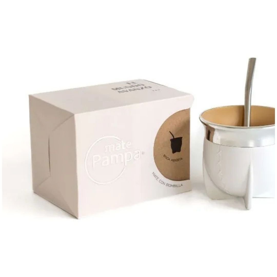 Mate Pampa Tradicional Boca abierta - Imagen 7