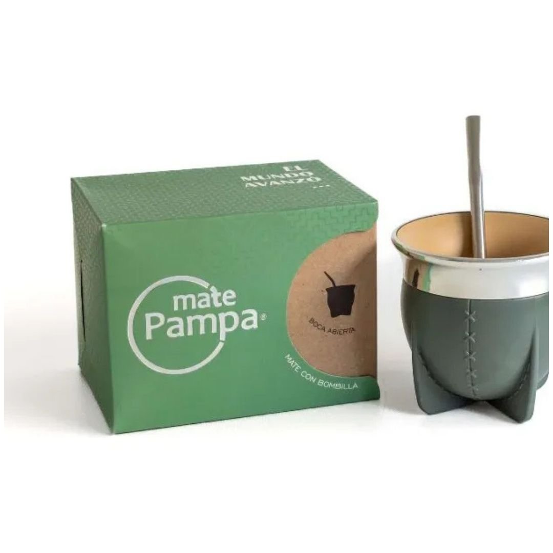 Mate Pampa Tradicional Boca abierta - Imagen 8