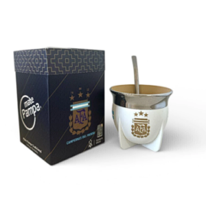 Mate Pampa Tradicional AFA boca abierta
